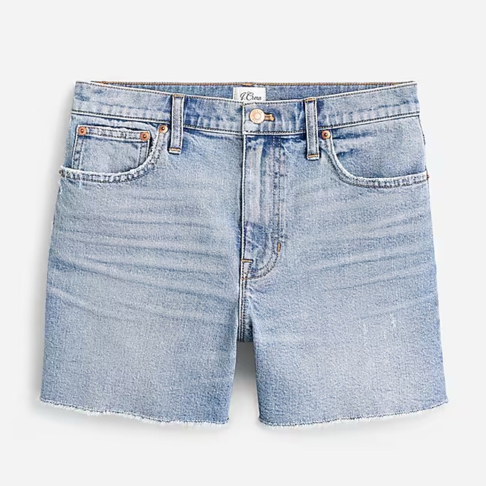 Jcrew High-rise denim short